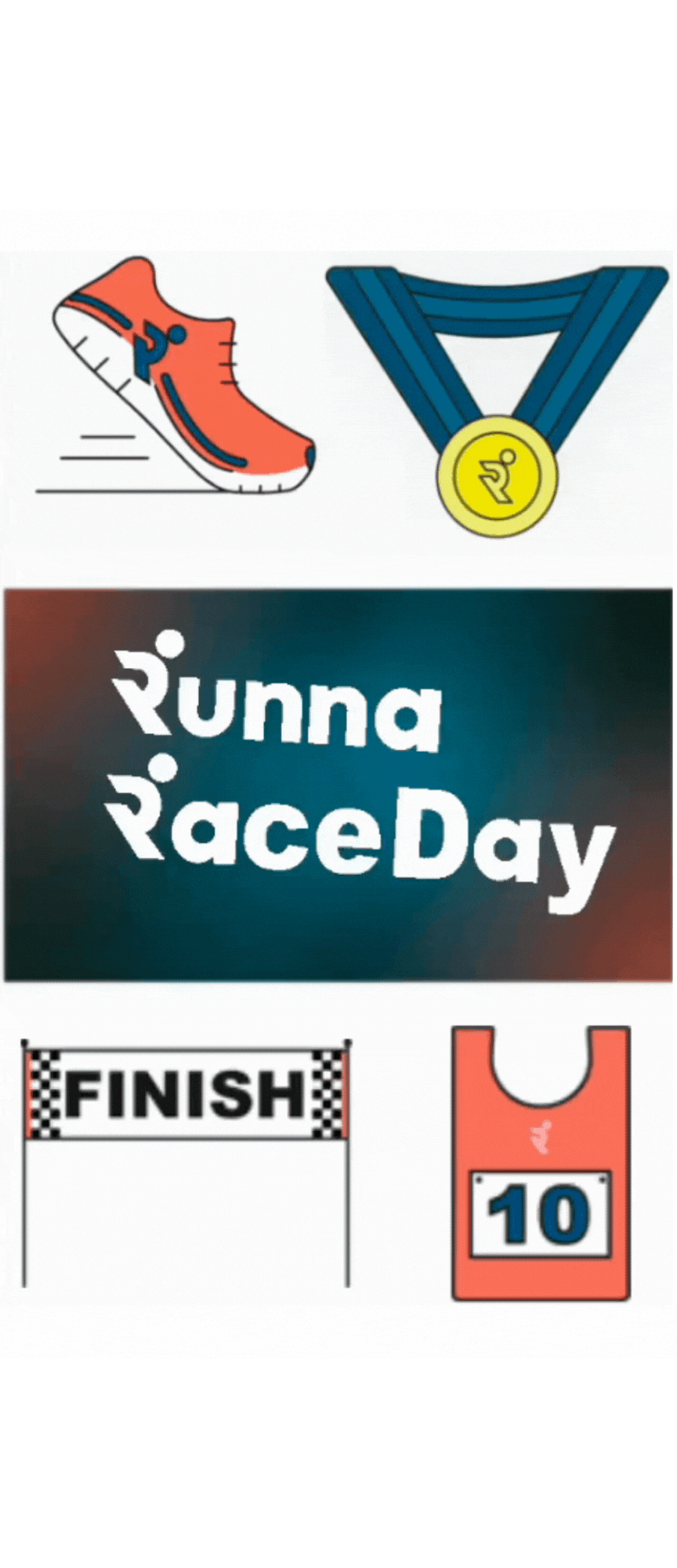 Runna Stickers