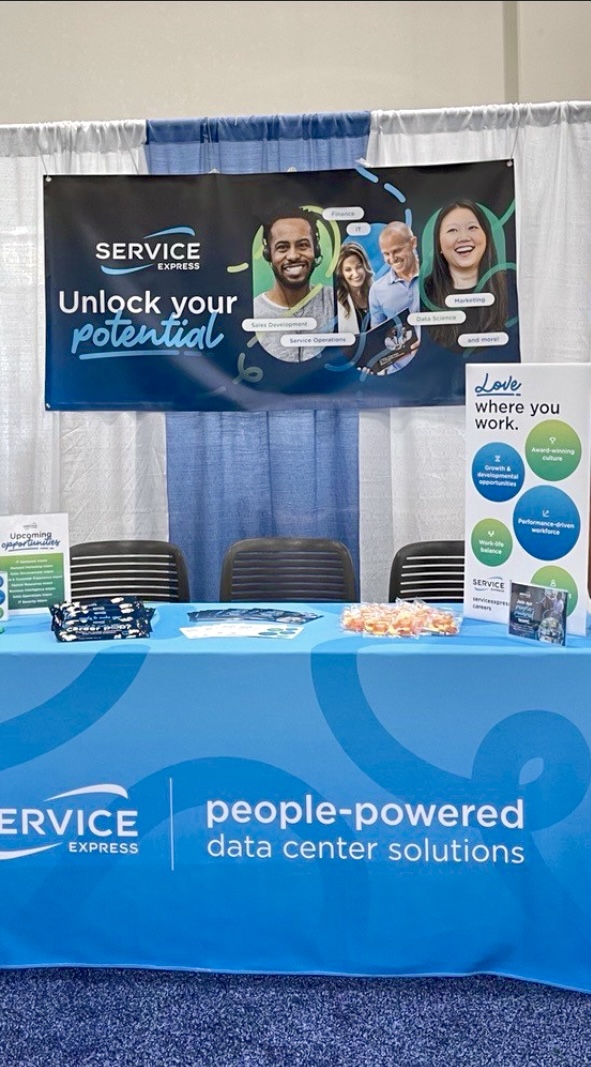 Service Express Career Fair Booth